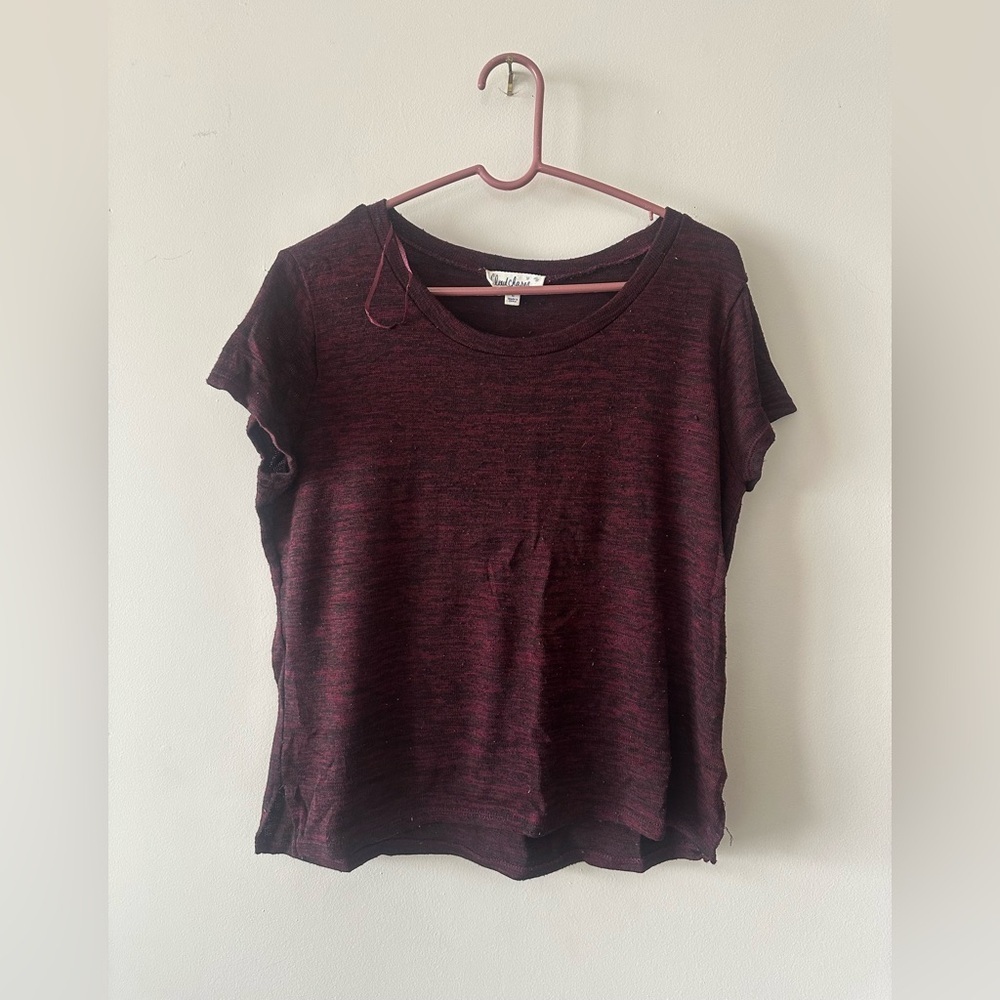 Women’s Cloudchaser maroon blouse top L